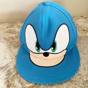 Sonic The Hedgehog Sega Character Baseball Cap Hat One Size Fits Most Large